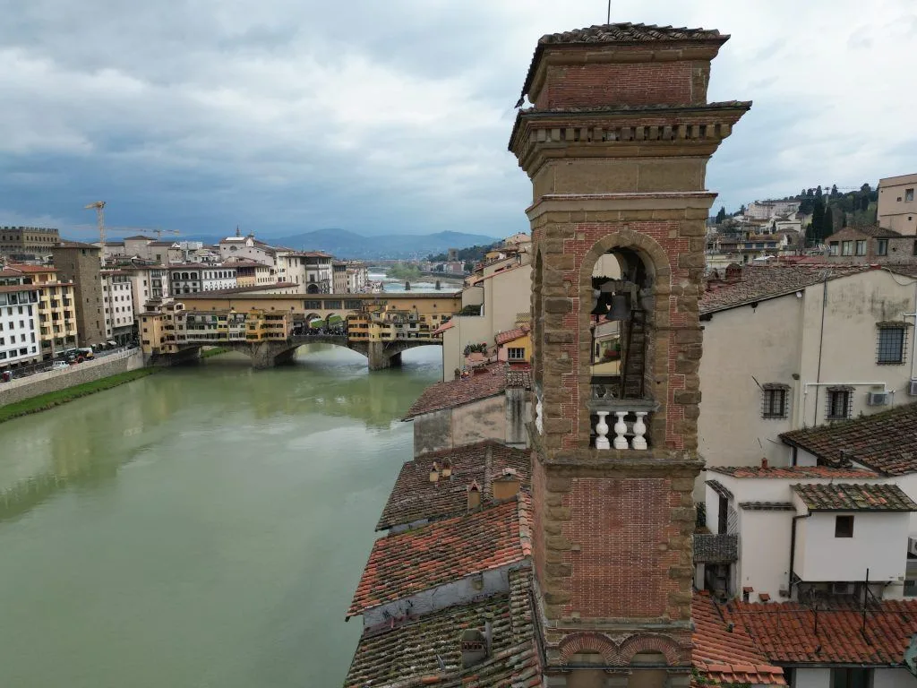 Chiesa di Sant'Jacopo Sopr'Arno rilevata in 3D