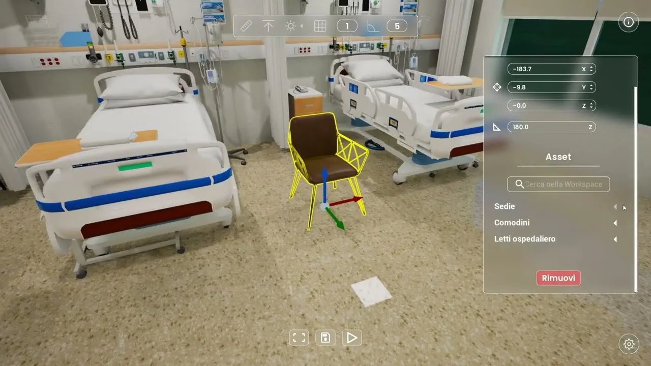 Il reparto in 3DRS, anteprima del video