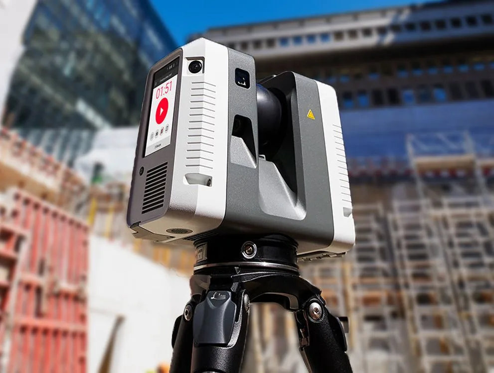 Rilievo 3D con laser scanner DRS Studio